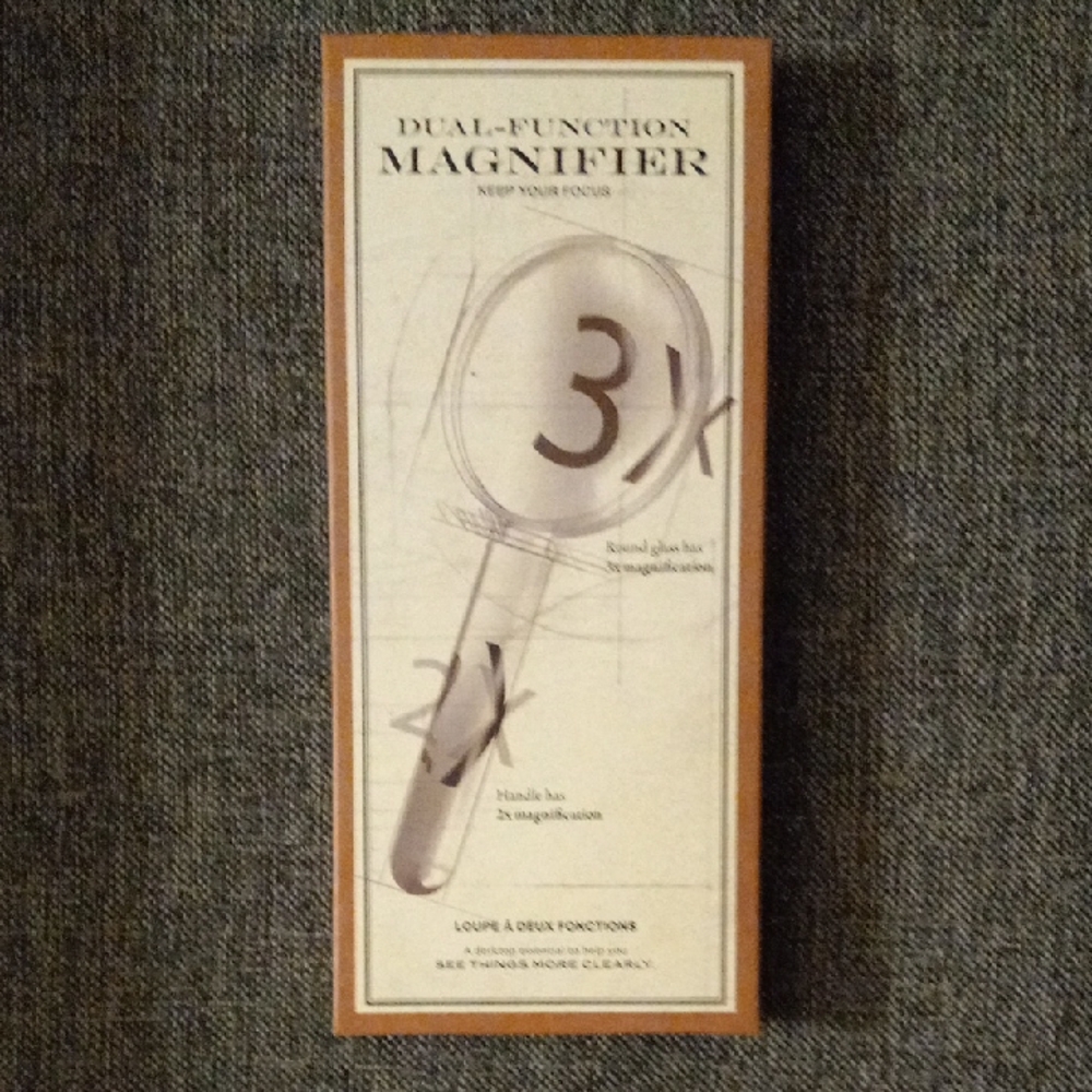 NWT Restoration Hardware Dual Magnifier